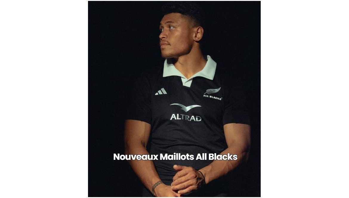 Découvrez le Maillot Officiel des All Blacks chez Religion Rugby